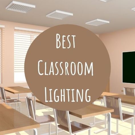 Classroom Lights Ceilings, Classroom Lighting Alternatives, Led Lights In Classroom Ideas, Calm Classroom Lighting, Cafe Lights In Classroom, Soft Light Classroom, Lights In Classroom Ideas, Lighting For Classroom, Classroom Alternative Lighting