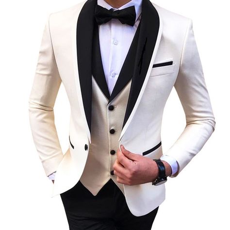 $10 off $79+, Code:PIN10 Tuxedo Wedding Groomsmen, Suits Tuxedo, Casual Grooms, Prom Tuxedo, Formal Occasion Dress, Groom Tuxedo, Black Shawl, Formal Mens Fashion, Tuxedo Blazer