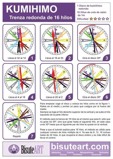 Free Kumihimo Patterns 16 Thread - Search Images Kumihimo Tutorial, Kumihimo Disk, Japanese Braiding, Kumihimo Braiding, Kumihimo Jewelry, Kumihimo Patterns, Macrame Bracelet Patterns, Lucet, Kumihimo Bracelets