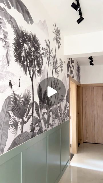 Anjari Ganguly on Instagram: "Sometimes Bold Decor Selections go a long way❤️

Home for @narcissisticallymad 

Customised Wallpaper from @udchomes 
Drop a❤️ if you like this setup from @homesbythatyellowtrunk" Customise Wallpapers, Customised Wallpaper, Bold Decor, Long Way Home, The Selection, Wall, On Instagram, Quick Saves, Instagram