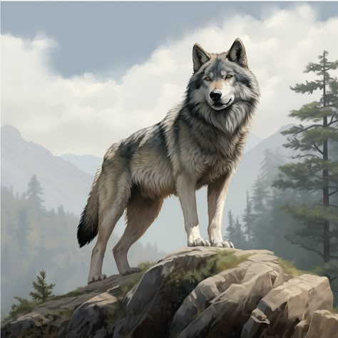 Capture the mystique of the wild with this stunning printable wall art featuring a majestic lone gray wolf standing watch amidst foggy mountains. Perfect for nature lovers and outdoor enthusiasts, this high-quality JPG format artwork brings the untamed beauty of the wilderness into your home. Whether adorning your living room, study, or cabin retreat, this digital gift will evoke a sense of adventure and serenity. Instantly download and print to add a touch of rugged elegance to any space. Beautiful Wolf, Mountain Printable, Foggy Mountains, Wolf Images, Wolf Artwork, Wolf Photos, Wolf Spirit Animal, Werewolf Art, Native American Pictures