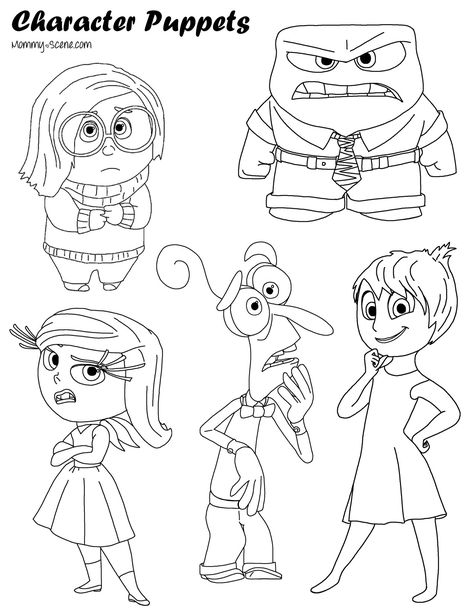 Inside Out Coloring, Inside Out Coloring Pages, Emotions Preschool, Inside Out Emotions, Inside Out Characters, Emotions Activities, Disney Inside Out, Coloring Page Ideas, Art Therapy Activities