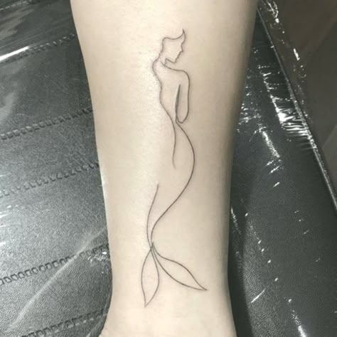 Mo Ganji, Single Line Tattoo, Ring Finger Tattoos, Tattoo Ideas For Women, Mermaid Tattoo, Mermaid Tattoos, Diy Tattoo, Best Sleeve Tattoos, Small Tattoo Designs