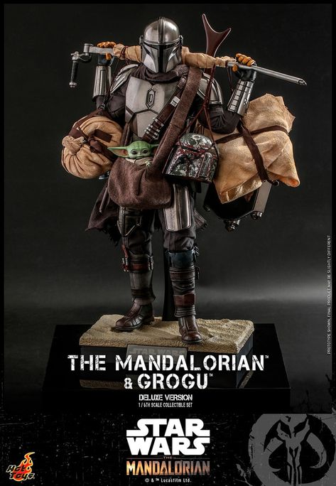 The Mandalorian And Grogu, Mandalorian And Grogu, The Mandalorian Grogu, Boba Fett Helmet, Mandalorian Grogu, Colorful Vest, Vinyl Art Toys, Star Wars Logo, Star Wars The Mandalorian