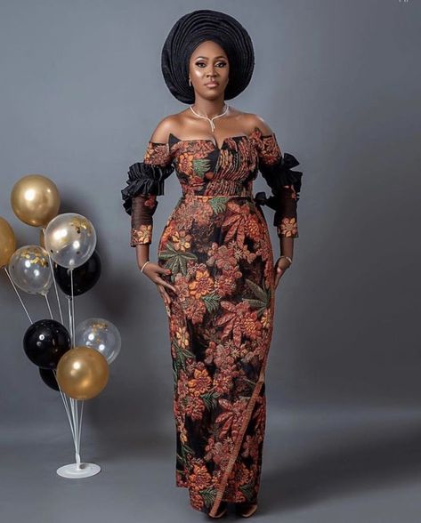 Jul 18, 2020 - This Pin was discovered by Maggie. Discover (and save!) your own Pins on Pinterest Aso Ebi Lace Styles, Nigerian Lace Styles, African Lace Styles, Lace Gown Styles, Lace Dress Styles, Nigerian Lace, African Lace Dresses, Aso Ebi Styles, African Fashion Ankara