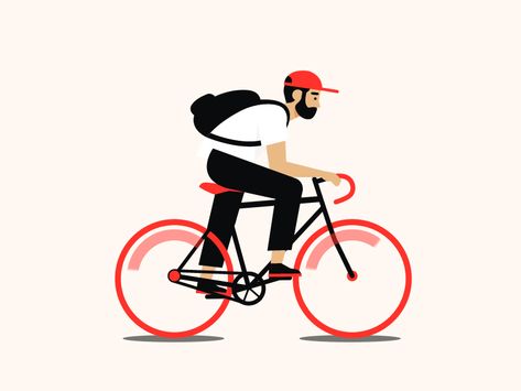 Bike Bicycle Illustration, Bike Illustration, Bike Photography, Riding Bike, Winter Cycling, Motion Graphics Design, Enjoy The Ride, Cool Bicycles, Bike Design