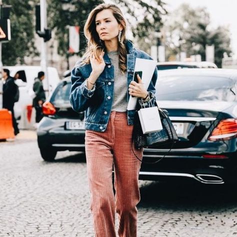 Flare Corduroy Pants Outfit Winter, Anthropologie Corduroy Pants, Casual Corduroy Pants Outfit, Rust Colored Corduroy Pants Outfit, Wide Leg Curdoroy Pants Outfit, Business Casual Corduroy Pants, Corduroy Pants Outfit Work, Shoes To Wear With Corduroy Pants, Styling Courderoy Pants