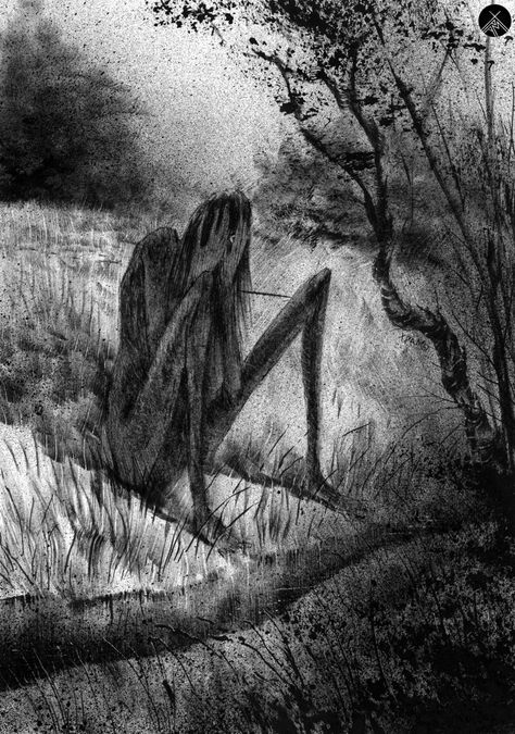 ArtStation - Hide and seek, Dmitry Khramtsov Gothic Drawings, Horror Drawing, Dark Art Illustrations, Beautiful Dark Art, Hide And Seek, Creepy Art, Dark Photography, Ethereal Art, Love Painting