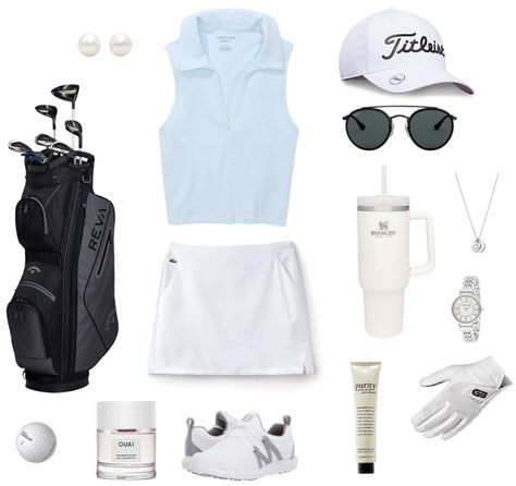 LETS GO GOLFING outfit ideas | Golf Inspired Outfit, Golf Fits Women, Golf Costume Women, Preppy Golf Outfit, Cute Golfing Outfits, Cute Golfing Outfits For Women, Lets Go Golfing, Outfits For Women Work, Cute Golf Outfits Women