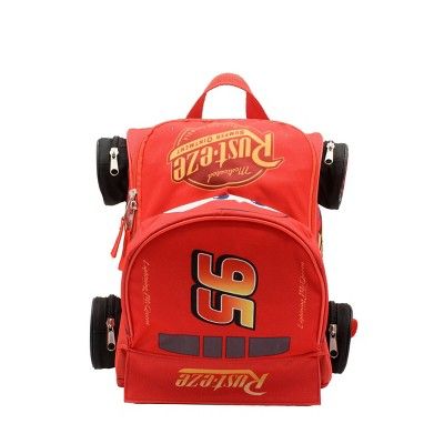 Disney Kids’ Cars 12″ Backpack - Red Kids School Backpack, Starting Line, Thomas The Train, Boys Backpacks, Pixar Cars, Lightning Mcqueen, School Fits, Disney Kids, Boys Accessories