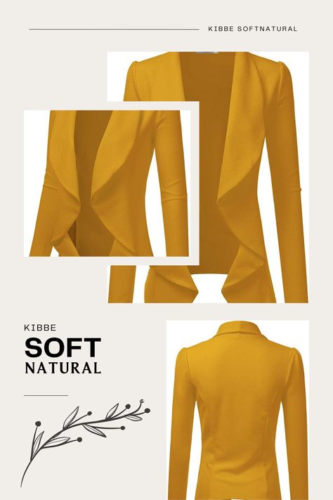 DOUBLJU Classic Draped Open Front Blazer Jacket for Women with Plus Size perfect for a kibbe soft natural outfit! Kibbe Soft Natural, Natural Outfit, Deconstructed Blazer, Natural Kibbe, Outfits Primavera, Soft Dramatic, Stylish Blazer, Outfit Primavera, Blazer Jackets For Women