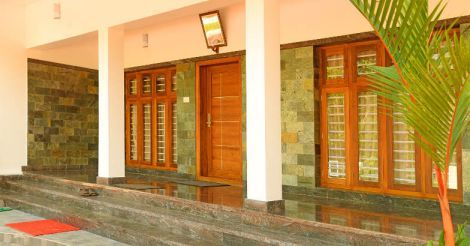 utility-home1 Window Door Design Wooden Kerala, Kerala Window Designs, Home Front Window Design Indian, Wall Tails, Sitout Designs Kerala, Kerala House Sitout Design, Wooden Window Design Indian, Front Window Design Indian, Indian Window Design