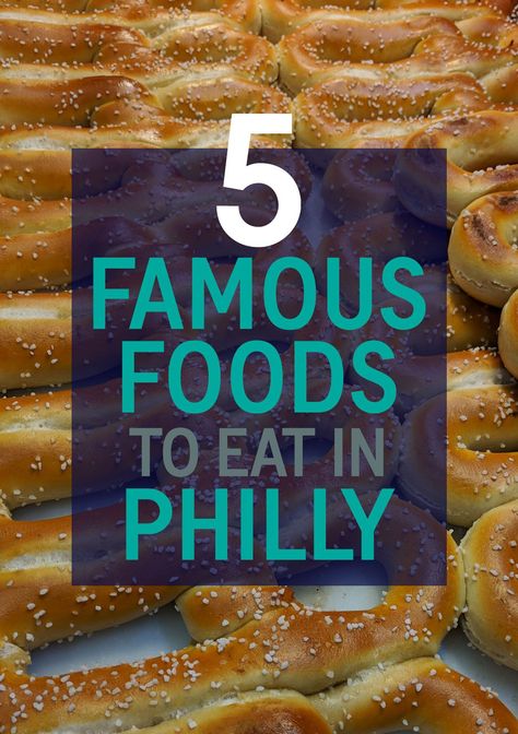 5 Famous Foods to Eat in Philadelphia Best Philly Cheese Steak In Philadelphia, Philly Themed Party Food, Philadelphia Food, Food In Philadelphia, Dinner In Philadelphia, Best Cheesesteaks In Philadelphia, Best Food In Philadelphia, Trip To Philadelphia, Best Restaurants In Philadelphia