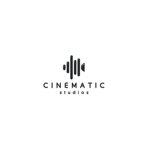 Cinematic Arts and Sound in need of a logo, website and branding by ks_projekt Cinematic Logo Design, Video Company Logo, Media Production Logo, Video Production Logo, Videography Logo, Cinematic Logo, Cinema Logo, Sound Logo, Dream Logo