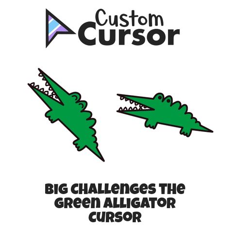 The cute animal in our fanart Big Challenges The Green Alligator cursor pack isn't as popular as the world-famous Hello Kitty or My Melody, but his time will come one day. Big Challenge... Custom Cursor is #1 for cursors! Big Challenges, Big Challenges Sanrio, Cute Cursor, Alligator Fursona, Anthro Alligator, Kawaii Alligator, Animated Alligator, Big Decorations, See You Later Alligator