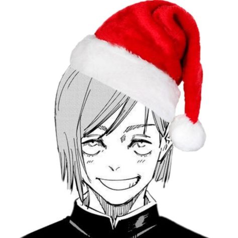 Jujutsu Kaisen PFP Happy Christmas Manga Christmas Pfp, Anime Pfp Christmas, Sukuna Christmas Pfp, Jjk Christmas Wallpaper, Jjk Christmas Pfp Matching, Toji Fushiguro Christmas Pfp, Nobara Christmas Pfp, Jujutsu Kaisen Christmas Pfp, Gojo Christmas Pfp