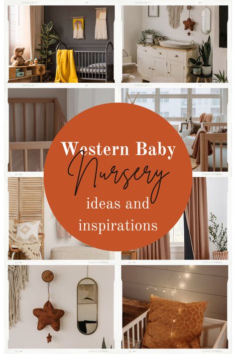 Western Nursery - Modern Western Bedroom - Western Boy Nursery - Western Room Ideas - Western Baby Room Western Baby Room, Western Boy Nursery, Western Baby Nursery, Modern Western Bedroom, Nursery Western, Western Baby Nurseries, Bedroom Western, Western Room Ideas, Western Boy