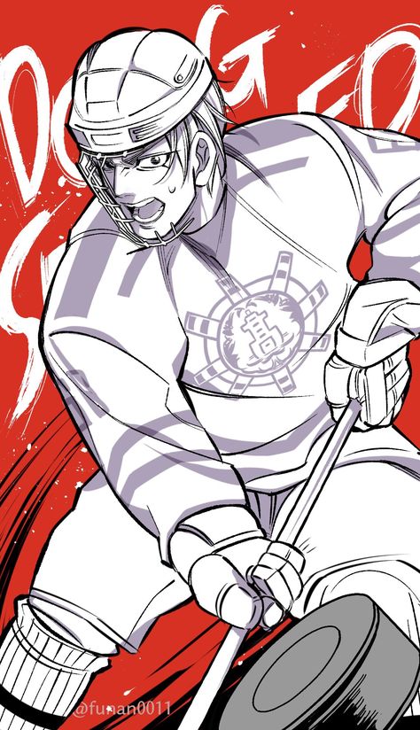 Hockey Anime, Netflix Anime, Hard Men, Golden Kamuy, Random Anime, Anime Pics, Anime Stuff, Nhl, Hockey