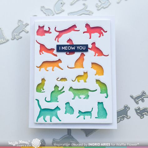 Add the perfect Cat sentiment to your cards with this subsentiments diecut sheet. This sheet includes 15 sentiment strips in 1/4" increment in width.Precut - easy tear-off diecut shapes.Each sheet comes in a clear bag for protection and storage. Check out the Subsentiment series for more diecuts.Rawr Cat's Meow You are Purr-fectYou are I Meow You You're A Cool CatKitten Me Be Pawsitive Meowy Christmas Pawsome You Gotta Be You're Cat-tasticYou're the Furever Friends You're Pawsome Crazy Cats Cards, Bench Card, Cat Cards Handmade, Cat Tree House, Silhouette Cards, Dog Cards, Flower Stamp, Clear Bag, Cat Cards