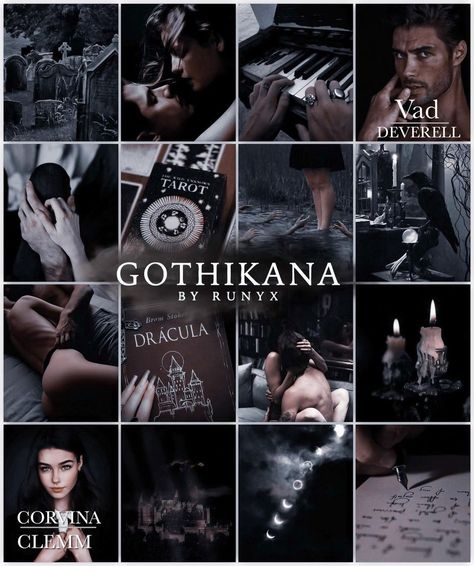 Gothikana Runyx Fan Art, The Dark King Gina Maxwell, Gothikana Fan Art, Books Recommendation, Bookish Aesthetic, Book Tok, Book Couples, Book Fanart, Dark Books