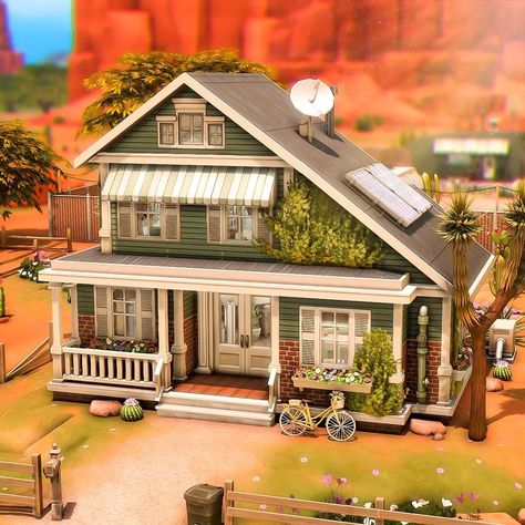 Movie Hangout, Snowy Escape, Sims 4 Cottage, Sims 4 Houses Layout, Lotes The Sims 4, Sims 4 House Plans, Sims 4 House Building, Eco Lifestyle, Eclectic Boho