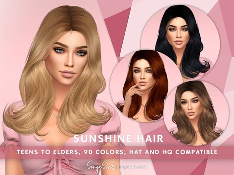 Rogue Hair, Flame Hair, Pelo Sims, Tumblr Sims 4, Play Sims, Sims 4 Teen, Mom Hairstyles, Sims Hair, Best Sims