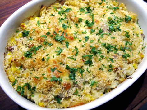 Tuna Mornay – Hiroko's Recipes Tuna Mornay, Healthy Living Recipes, Deep Frying Pan, Tuna Casserole, Tuna Recipes, Drying Pasta, Boiled Eggs, Deep Fried, How To Cook Pasta