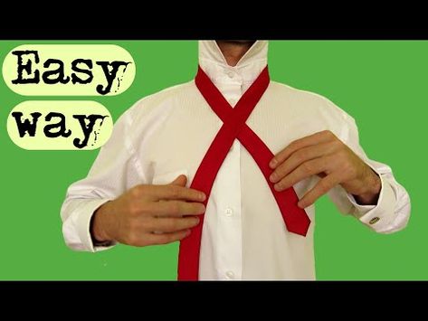 Simple Tie Knot, How To Tie A Necktie, Windsor Tie Knot, Tie A Tie Easy, Tie Knots Men, How To Make A Tie, Windsor Tie, Tie Knot Styles, Tie A Necktie