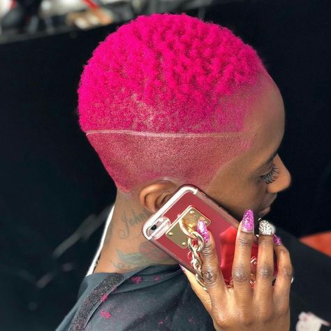 Black Womens Haircuts, Short Hair Dye, Pixie 2024, Hair Dye Pink, Pixie Haircut Fine, Haircut Fine Hair, Asymmetrical Haircuts, Pink Haircut, Pixie Haircut Fine Hair