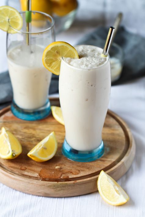 Dairy Free Milkshake, Cooking With Coconut Milk, Frosty Recipe, Vegan Drinks, Vegan Yogurt, Vegan Smoothies, Vanilla Yogurt, 4 Ingredient, Coconut Curry