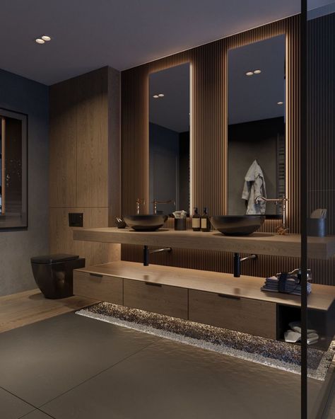 Large Modern Bathroom, Expensive Bathroom, Washroom Design, Bathroom Design Inspiration, Bathroom Design Decor, Design Room, Bathroom Inspiration Decor, Bathroom Design Luxury, Dream House Interior