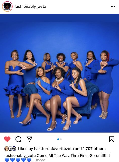 Zeta Phi Beta Photoshoot Ideas, Zeta Phi Beta Graduation Pictures, Older Women Dresses, Black Sorority, Sorority Photoshoot, Finer Womanhood, Sorority Pictures, Phi Beta Sigma Fraternity, Anniversary Shoot