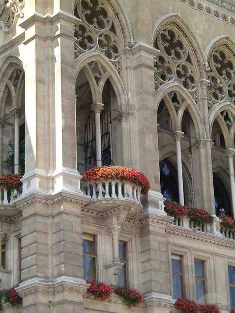 Gothic Balcony Gothic Balcony, Victorian Balcony, Cathedral Balcony, Tower Balcony, Castle Balcony Aesthetic, Baroque Castle Exterior, Italian Gothic Architecture, Castle Balcony, Imperial Architecture