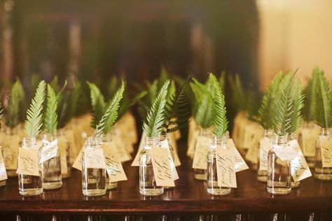 Fern Wedding Decor, Fern Centerpiece, Fern Bouquet, Fern Wedding, Bottle Centerpieces, Eco Wedding, Botanical Wedding, Woodland Wedding, Forest Wedding