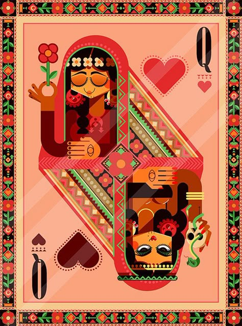 الفن الرقمي, Indian Illustration, Book Illustration Art, Quirky Art, Truck Art, Indian Folk Art, Graphic Design Lessons, Indian Art Paintings, Ads Creative