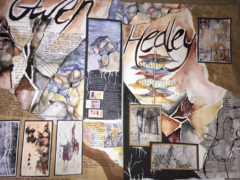 Gwen Hedley Sketch Book, A Level Art Sketchbook, Gcse Art Sketchbook, Images And Words, Gcse Art, A Level Art, Fun At Work, World Art, Art Sketchbook