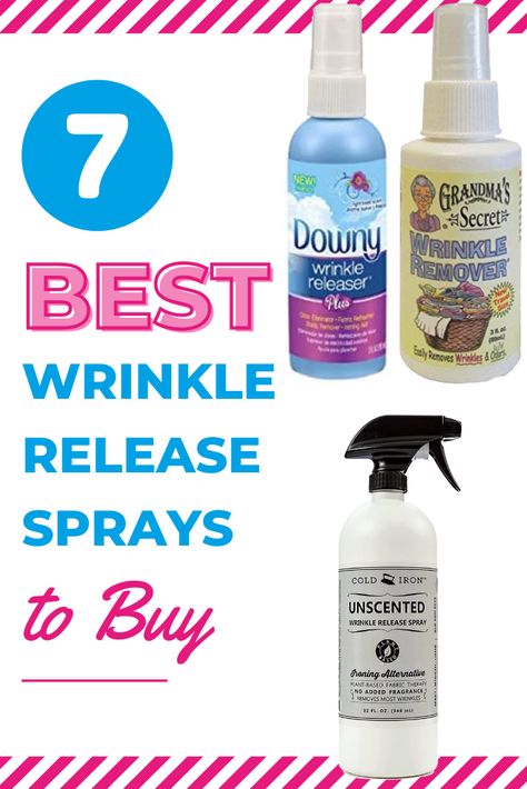 Hopping off a flight and heading straight to a meeting doesn't have to be a difficult concept anymore with these 7 best wrinkle release sprays. Say goodbye to wrinkled shirts. Wrinkle Release Spray, Iron Clothes, Wrinkle Release, How To Iron Clothes, Citrus Scent, Wrinkle Remover, Smells Amazing, Travel Size Products, Alaska