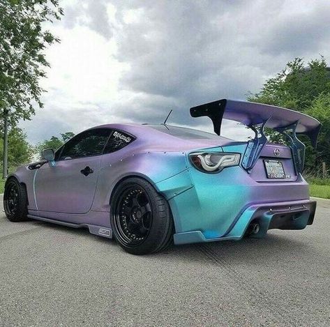 Scion Frs Modified, Carros Bmw, Scion Frs, Custom Cars Paint, Toyota Gt86, Street Racing Cars, Car Mods, Blue Car, Colour Inspiration