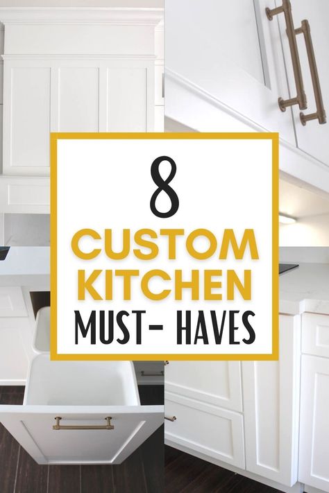 No Upper Cabinets, Design My Kitchen, Cocina Diy, Kitchen Island Cabinets, Custom Kitchens Design, Office Office, Kitchen Must Haves, Custom Kitchen Cabinets, Custom Kitchens