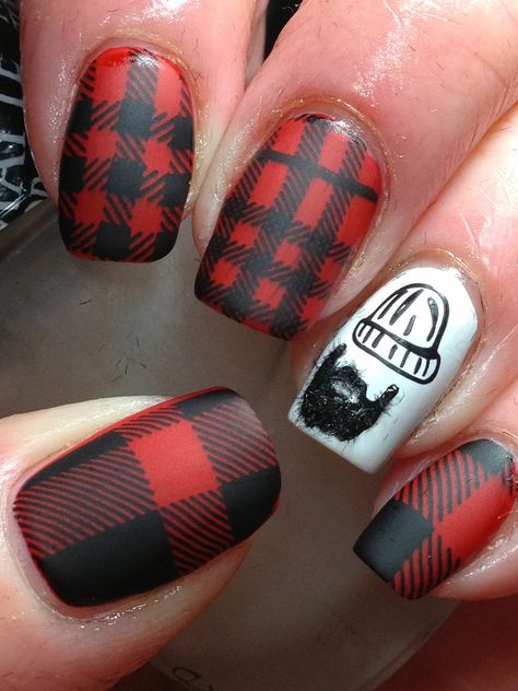 London Hipster, Lumberjack Plaid, Easter Nail Designs, Nails Yellow, Holiday Nail Designs, Plaid Nails, Christmas Nails Acrylic, Nails For Kids, Nails Only