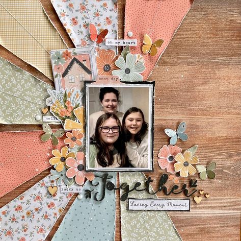 Family Scrapbook Layouts, Beach Scrapbook Layouts, Fall Scrapbook Layouts, Scrapbook Pictures, Memory Album, Scrapbook Layout Sketches, Birthday Scrapbook, Family Scrapbook, Photo Album Scrapbooking