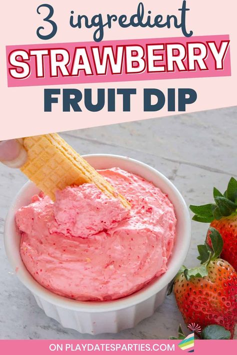 Whipped Cream Dip For Fruit, Strawberry Dip Recipe, Fruit Dips With Cream Cheese, Fruit Dip With Jello Powder, Strawberry Fruit Dip With Cream Cheese, Easter Fruit Dip, Fruit And Cookie Dip, Sweet Dips For Parties Cream Cheeses, How To Make Fruit Dip