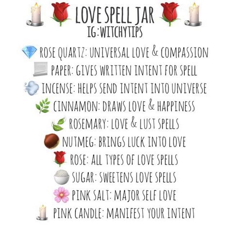 Self Love Jar, Love Spell Jar, White Magic Love Spells, Happiness Spell, Witchcraft Love Spells, Candle Magic Spells, Spiritual Altar, Jar Spells, Love Jar