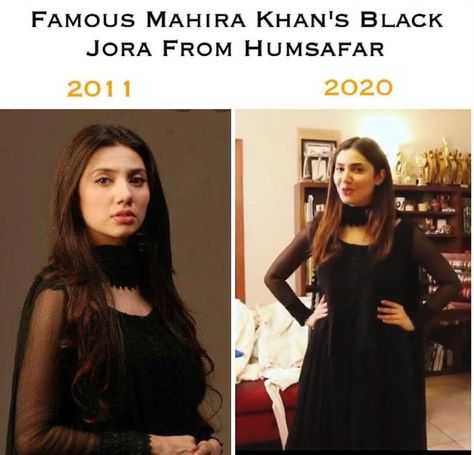 Mahira Khan Black Dress, Mahira Khan Dresses, Simple Kurta, Black Anarkali, Fawad Khan, Black Frock, Eastern Dresses, Pakistan Dress, Designer Punjabi Suits