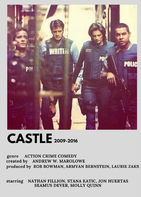 Castle Poster Tv Show, Castle Show Tv Series, Castle Quotes, Seamus Dever, Castle 2009, Castle Tv Series, Richard Castle, Castle Tv Shows, Castle Beckett