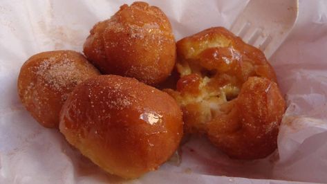 The Texas State Fair—the largest state fair in the country—holds a yearly competition for the most innovative deep-fried foods. Here are 25 fried Frankenfoods from fairs past. Amusement Park Food, Deep Fried Fair Food, Deep Fried Butter, Butterball Recipe, Fried Pumpkin, Texas Fair, Fried Butter, State Fair Food, Batter Mix