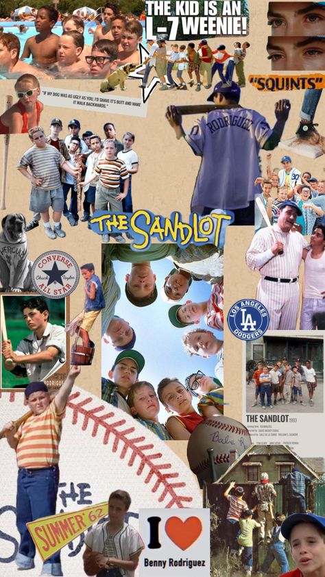 Sandlot Wallpaper, Yeah Yeah Sandlot, Benny From Sandlot, The Sandlot Kids, Sandlot Benny, Benny The Jet Rodriguez, Mike Vitar, Baseball Movies, Funny Sports Videos