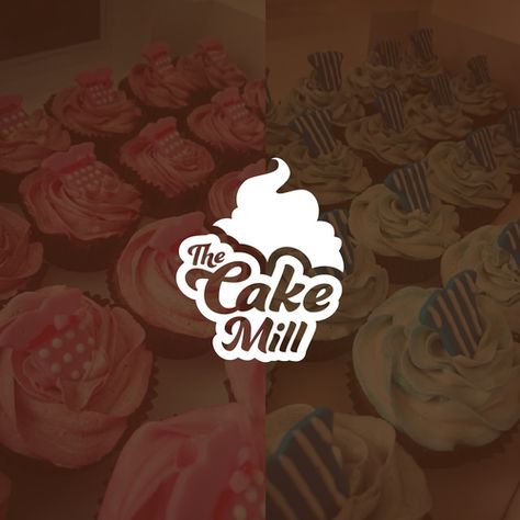 Baking Design Logo, Logo Design For Sweets, Sweet Shop Logo Design, Baking Branding Design, Sweet Bakery Logo, Baking Business Logo, Cake Brand Logo, Bake Shop Logo, Sweet Shop Logo