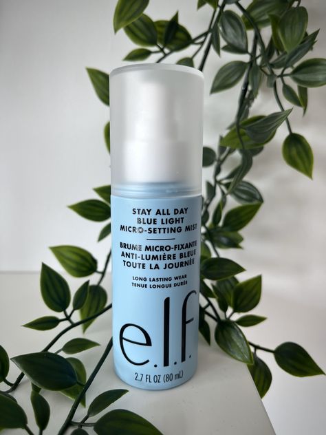 Elf Setting Spray, Makeup List, Elf Cosmetics, Elf Makeup, Makeup Setting Spray, Vegan Makeup, Makeup Box, Mist Spray, Makeup Essentials