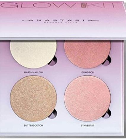 Anastasia Beverly Hills’ all-in-one Sugar Glow Kit contains 4 shades of highlighting powder featuring pink tones and intense luminosity
Shades can be used for highlighting the eyes, face and body
Each shade delivers impressive color payoff and applies easily
The removable magnetic-backed pans make it easy to customize your palette. (Paid link) Anastasia Beverly Hills Glow Kit, Loreal Paris Makeup, Hourglass Makeup, Lip Art Makeup, Best Highlighter, All Natural Makeup, Metallic Powder, Magical Makeup, Dry Skin Patches